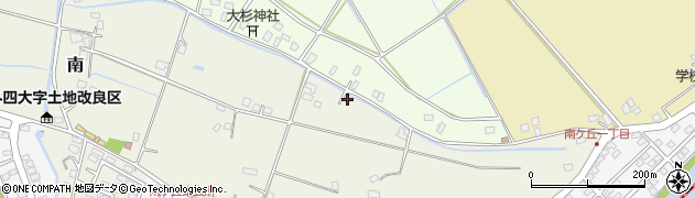 千葉県印旛郡栄町南61周辺の地図