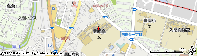 埼玉県立豊岡高等学校周辺の地図