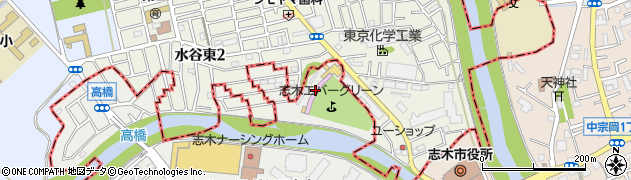 志木エバーグリーン周辺の地図