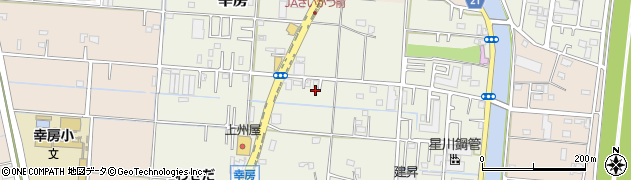 埼玉県三郷市幸房333周辺の地図