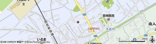 埼玉県狭山市北入曽1355周辺の地図