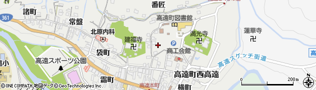 長野県伊那市高遠町西高遠番匠818周辺の地図