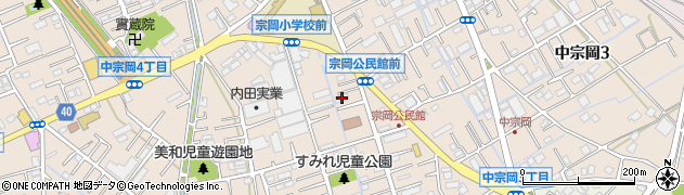 川口信用金庫宗岡支店周辺の地図