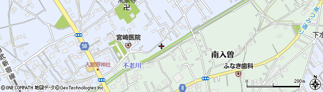 埼玉県狭山市北入曽261周辺の地図