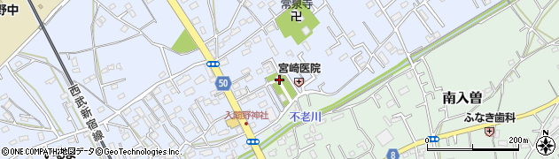 埼玉県狭山市北入曽276-1周辺の地図