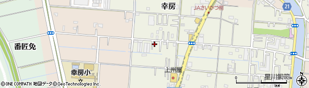 埼玉県三郷市幸房139周辺の地図
