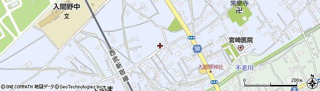 埼玉県狭山市北入曽959周辺の地図
