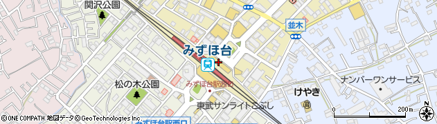 サンマルクカフェ 東武みずほ台店周辺の地図