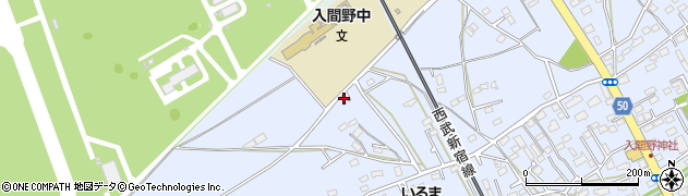 埼玉県狭山市北入曽1033周辺の地図