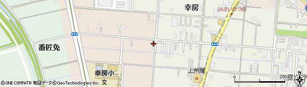 埼玉県三郷市茂田井158周辺の地図