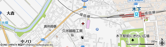 有限会社柴崎味噌醤油店周辺の地図
