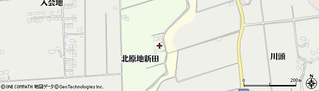 千葉県香取市北原地新田259周辺の地図