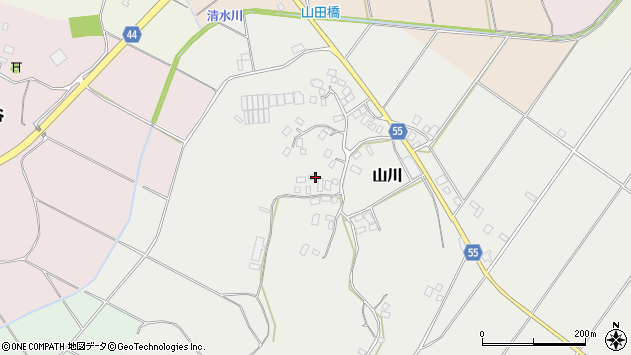 〒289-0343 千葉県香取市山川の地図