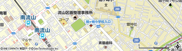 読売新聞南流山専売所周辺の地図
