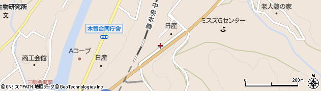 長野県木曽郡木曽町福島越畑2633周辺の地図