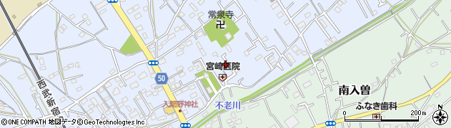 埼玉県狭山市北入曽270周辺の地図