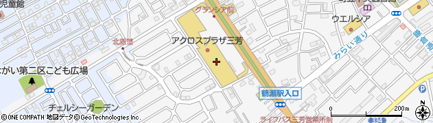 アニカ三芳店周辺の地図