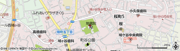 埼玉県川口市桜町周辺の地図