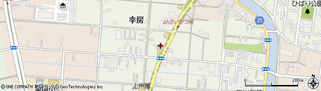 埼玉県三郷市幸房130周辺の地図