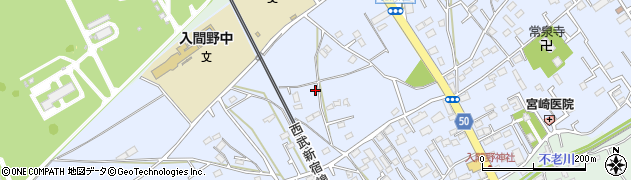 埼玉県狭山市北入曽1000周辺の地図