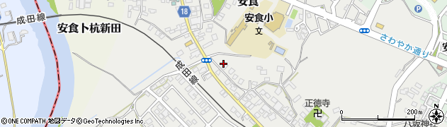 千葉県印旛郡栄町安食3589周辺の地図