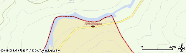 長野県製薬前周辺の地図