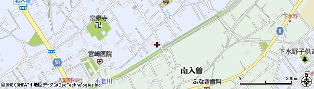 埼玉県狭山市北入曽256周辺の地図