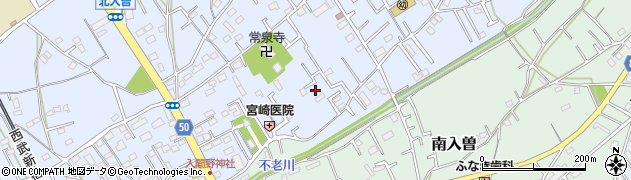 埼玉県狭山市北入曽331-1周辺の地図