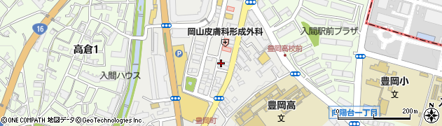 日焼けスタジオフリスコ　入間店周辺の地図