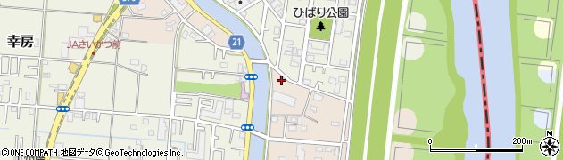 埼玉県三郷市茂田井1205周辺の地図