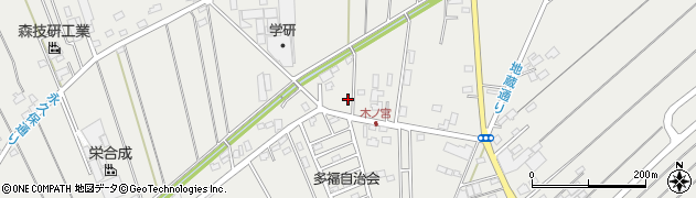 埼玉県入間郡三芳町上富1854周辺の地図