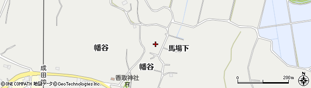 千葉県成田市幡谷591周辺の地図