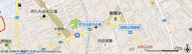 埼玉県志木市中宗岡周辺の地図