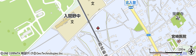 埼玉県狭山市北入曽1002周辺の地図