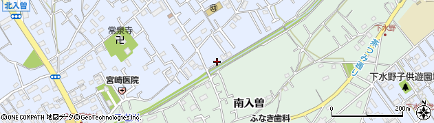 埼玉県狭山市北入曽255周辺の地図