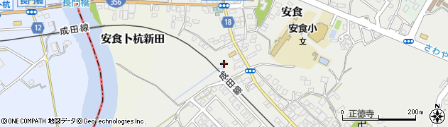 千葉県印旛郡栄町安食3601周辺の地図