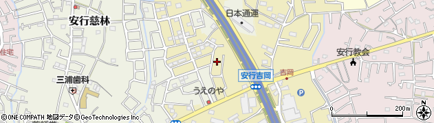 埼玉県川口市安行吉岡1454周辺の地図