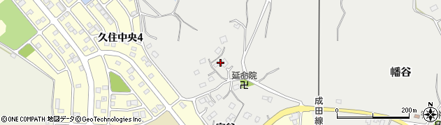 千葉県成田市幡谷324周辺の地図