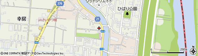 埼玉県三郷市幸房242周辺の地図