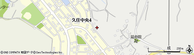 千葉県成田市幡谷109周辺の地図