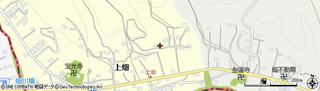 埼玉県飯能市上畑25周辺の地図