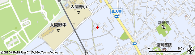 埼玉県狭山市北入曽988周辺の地図