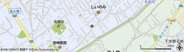 埼玉県狭山市北入曽390周辺の地図