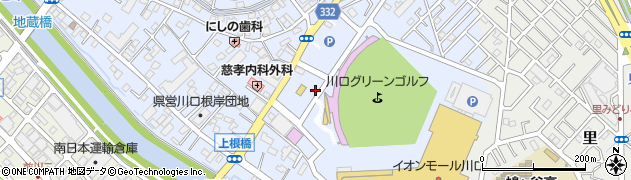 埼玉県川口市安行領根岸3040周辺の地図
