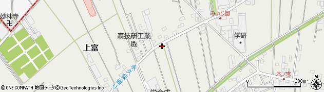 埼玉県入間郡三芳町上富1734周辺の地図