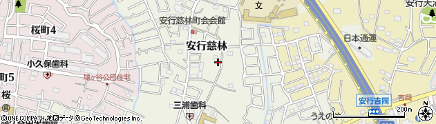 埼玉県川口市安行慈林周辺の地図