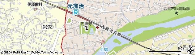 埼玉県入間市野田110周辺の地図