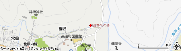 長野県伊那市高遠町西高遠番匠829周辺の地図