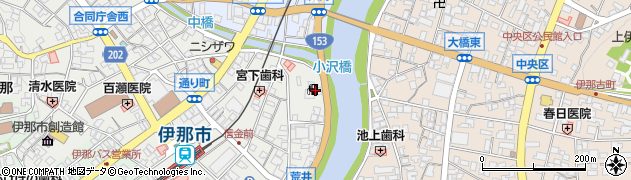 イタクニ株式会社　伊那店周辺の地図