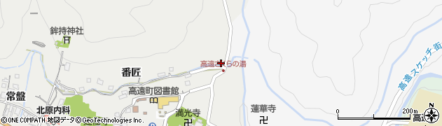 長野県伊那市高遠町西高遠番匠1016周辺の地図